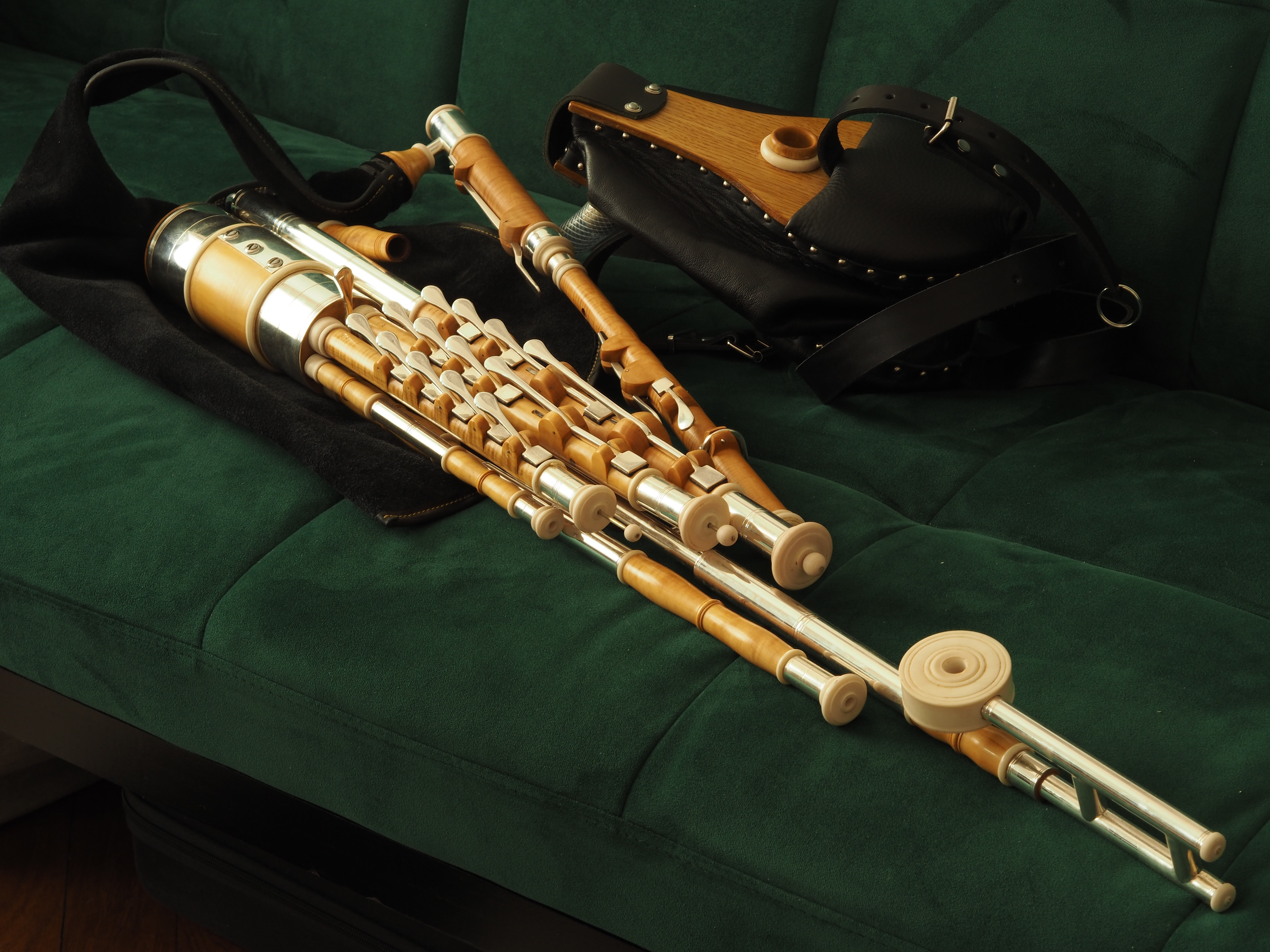 Full Set D Pipes Boxwood